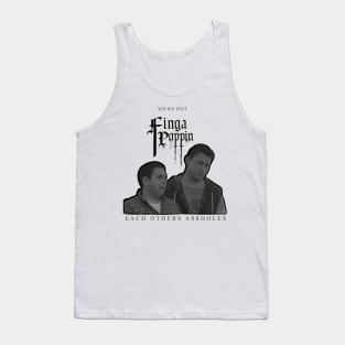 POP! Fingers-White Tank Top